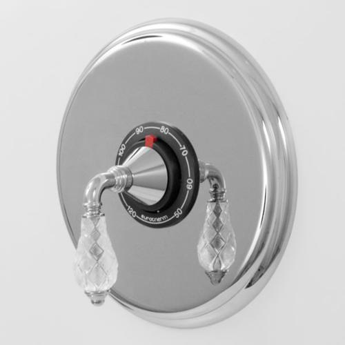 Sigma - 3/4 Inch Thermostatic Set With 9 Inch Plate Trim Luxembourg