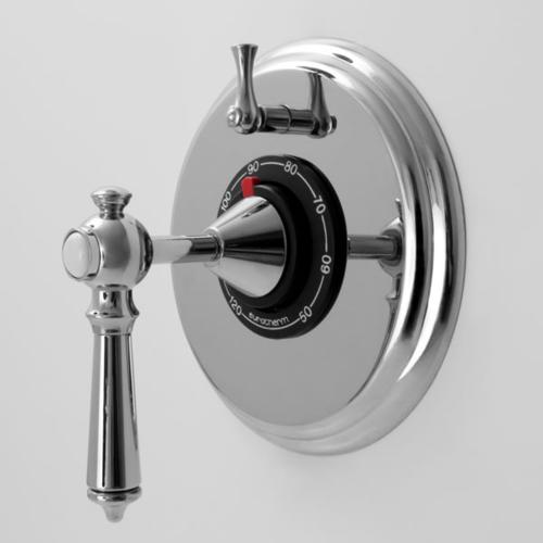 Sigma - 1/2 Inch Thermostatic Set, One Volume Control, Trim Ascot