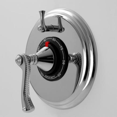 Sigma - 1/2 Inch Thermostatic Set, One Volume Control, Trim Siena