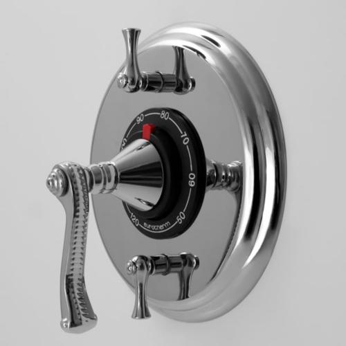 Sigma - 1/2 Inch Thermostatic, Two Volume Control, Trim Siena