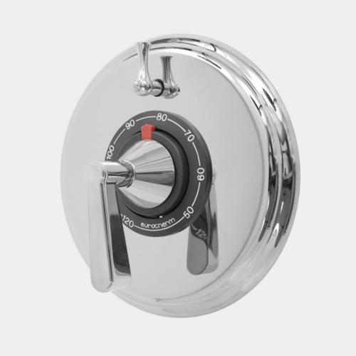 Sigma - 1/2 Inch Thermostatic Set, One Volume Control Trim Moderne