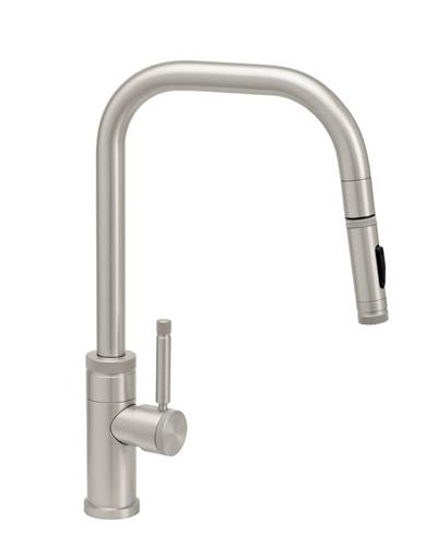 Waterstone - Fulton Industrial Plp Pulldown Faucet - Angled Spout - Toggle Sprayer