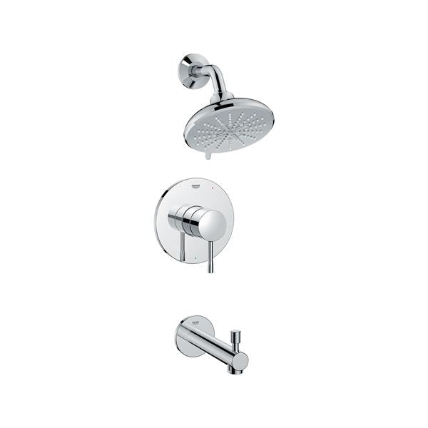 Grohe - Essence Pressure Balance Valve Tub/Shower Bundle