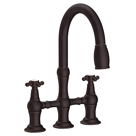 Newport Brass - Chesterfield Kitchen Bridge Pull-Down Faucet