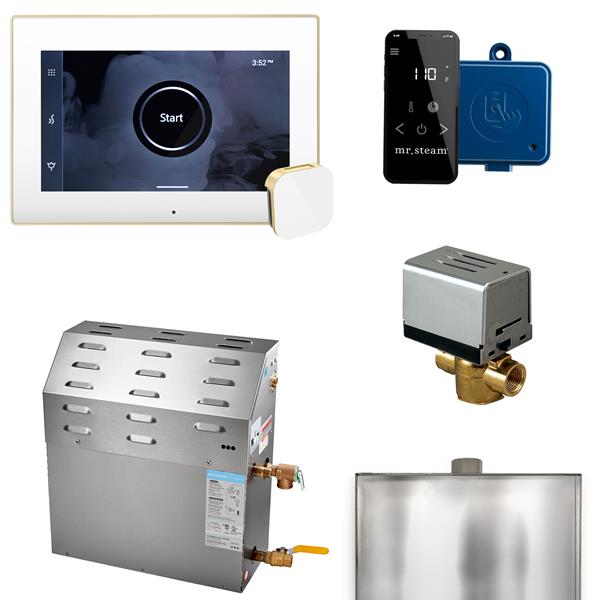 Mr. Steam - Super (Xbutler) 12 Kw (12000 W) Steam Shower Generator Package With Isteamx Control