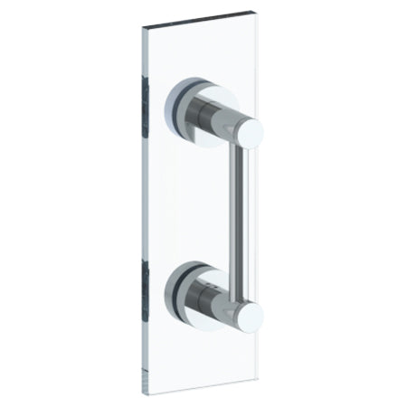 Watermark - Sutton 24 Inch shower door pull/ glass mount towel bar