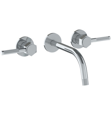 Watermark - Sutton Wall Mounted 3 Hole Lavatory Set With 8 1/4 Inch Spout