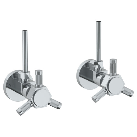 Watermark - Sutton Lavatory Angle Stop Kit -1/2 Inch Ips X 3/8 Inch Od Compression
