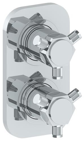 Watermark - Sutton Wall Mounted Mini Thermostatic Shower Trim 3 1/2 Inch
