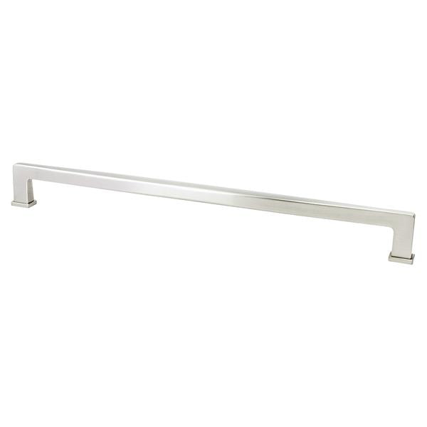 Berenson - Subtle Surge 18 inch CC Brushed Nickel Appliance Pull