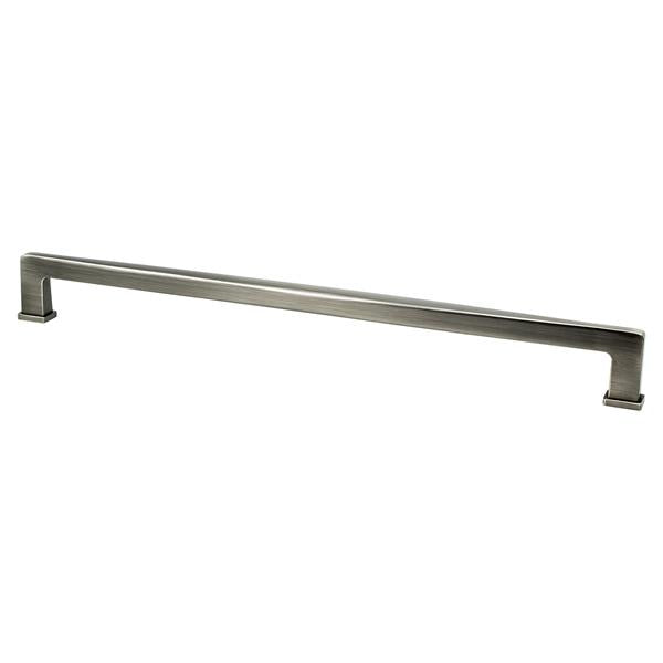 Berenson - Subtle Surge 18 inch CC Vintage Nickel Appliance Pull
