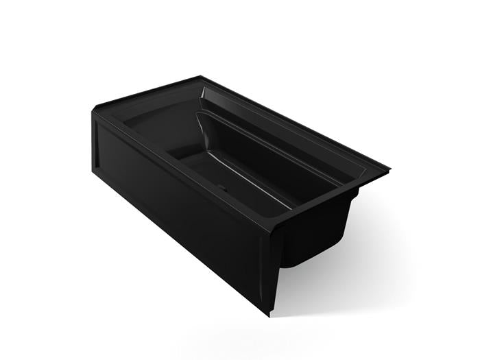 Kohler - Archer 72 X 36 Inch Alcove Bath With Bask Heated Surface And Integral Apron