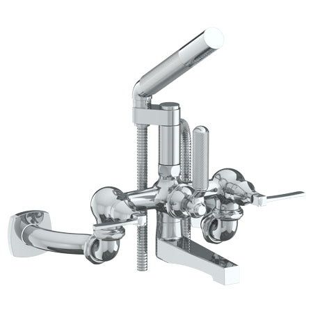 Watermark - H-Line Wall Mounted Exposed Bath Set With Hand Shower