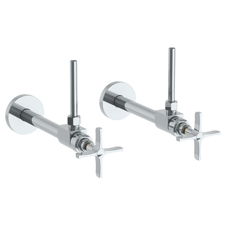 Watermark - H-Line Lavatory Angle Stop Kit -1/2 Inch Sweat X 3/8 Inch Od Compression