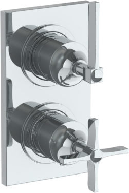 Watermark - H-Line Wall Mounted Mini Thermostatic Shower Trim 3 1/2 Inch