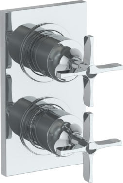 Watermark - H-Line Wall Mounted Mini Thermostatic Shower Trim 3 1/2 Inch