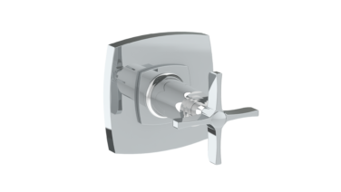 Watermark - H-Line Wall Mounted Trim w/ Wall Plate, 3 1/2 Inch dia.