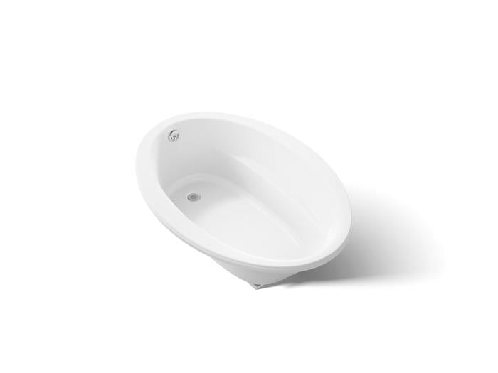 Kohler - Sunward 60X42 Oval Bath, Drop-In