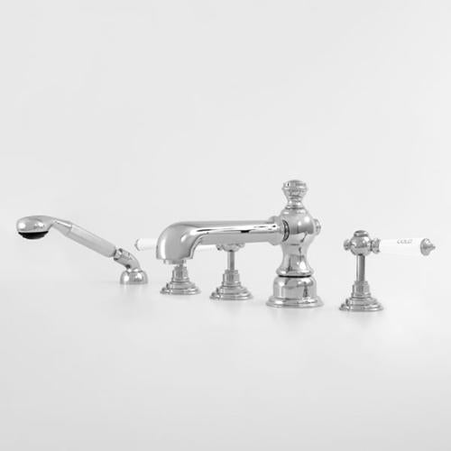 Sigma - Roman Tub Set Trim With Deckmount Handshower Waldorf