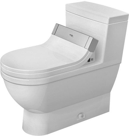 Duravit - Starck 3 1.28 GPF Single Flush Elongated One Piece Toilet