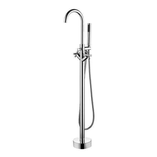 Maidstone - Contemporary Freestanding Faucet - Gooseneck