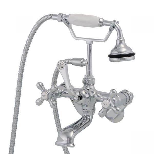 Maidstone - Tub Wall Mount English Telephone Faucet - Classic Spout