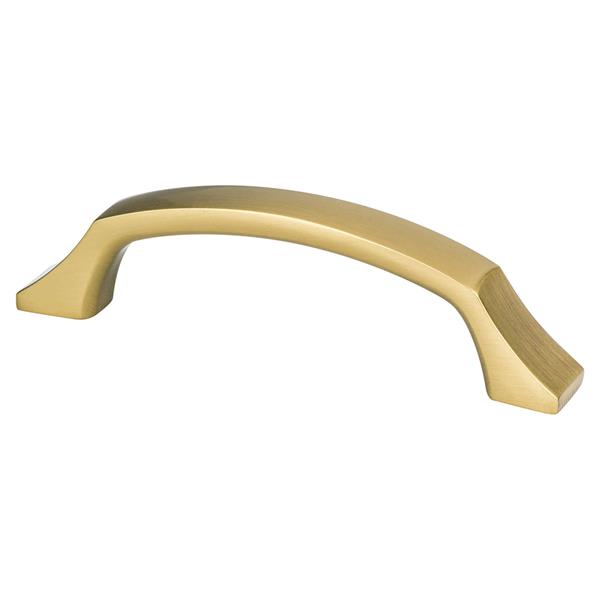 Berenson - Epoch Edge 96mm CC Modern Brushed Gold Pull