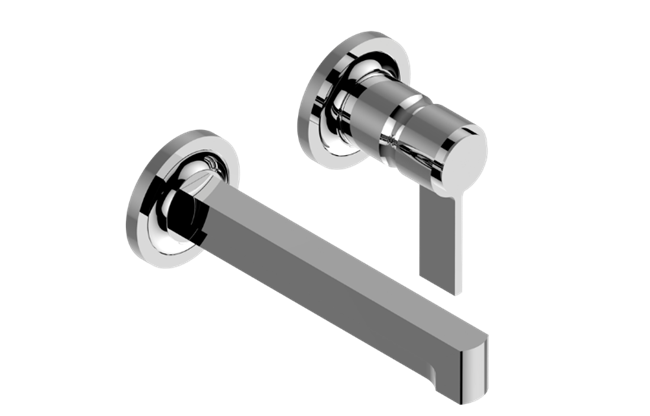 Graff - Pantheon Wall-Mounted Lavatory Faucet with Single Handle - Trim Only