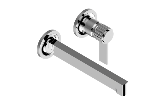 Graff - Pantheon Wall-Mounted Lavatory Faucet with Single Handle - Trim Only