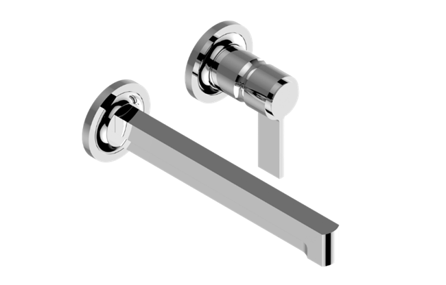 Graff - Pantheon Wall-Mounted Lavatory Faucet with Single Handle - Trim Only