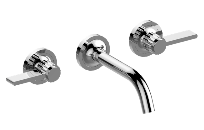 Graff - Pantheon Wall-Mounted Lavatory Faucet with Two Handles - Trim Only