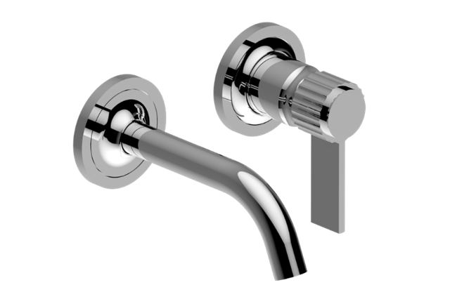 Graff - Pantheon Wall-Mounted Lavatory Faucet with Single Handle - Trim Only