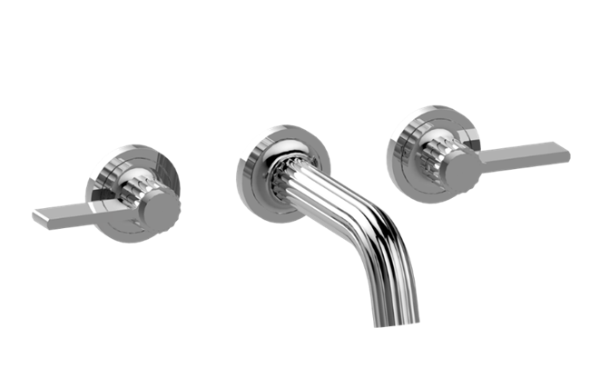 Graff - Pantheon Wall-Mounted Roman Tub Faucet with Two Handles - Trim Only
