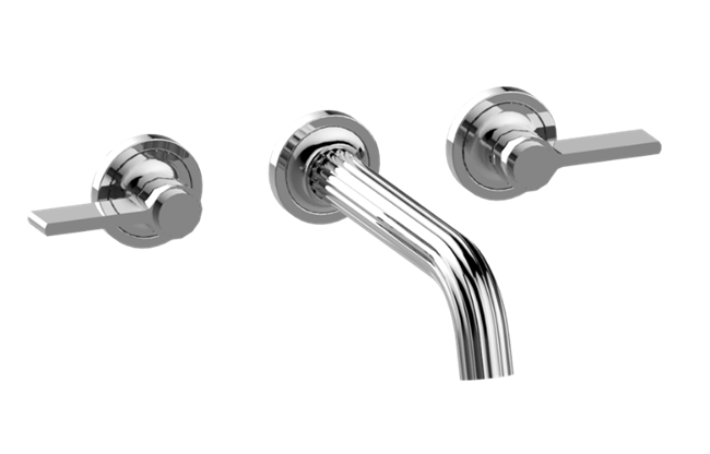 Graff - Pantheon Wall-Mounted Roman Tub Faucet with Two Handles - Trim Only