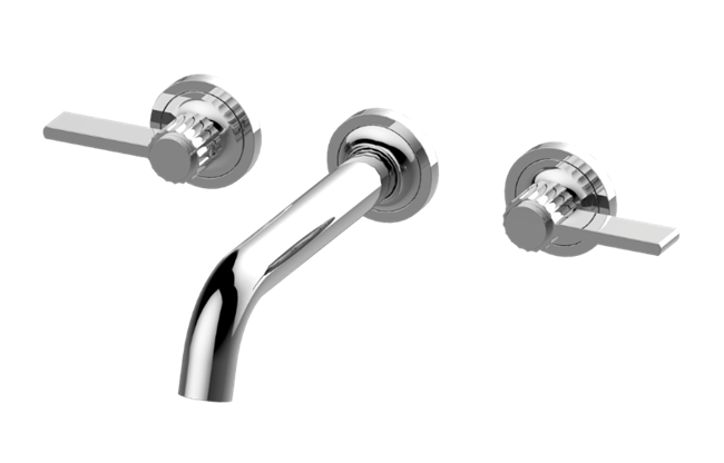 Graff - Pantheon Wall-Mounted Roman Tub Faucet with Two Handles - Trim Only