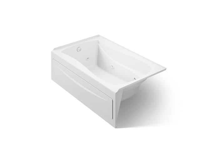 Kohler - Mariposa 60 X 36 Inch Alcove Heated Whirlpool Bath With Integral Apron