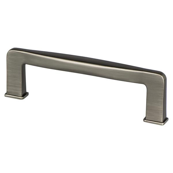 Berenson - Subtle Surge 96mm CC Vintage Nickel Pull