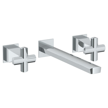 Watermark - Chelsea Wall Mounted 3 Hole Lavatory Set With 8 1/2 Inch CTC Spout