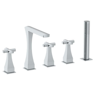 Watermark - Chelsea Deck Mounted 5 Hole Bath Set
