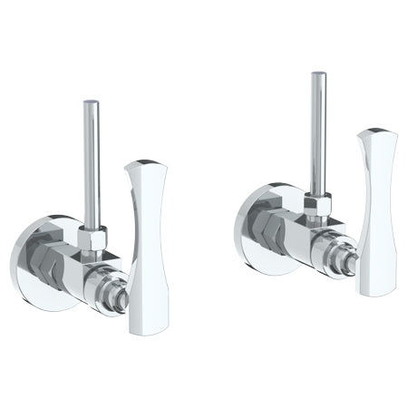 Watermark - Chelsea Lavatory Angle Stop Kit -1/2 Inch Compression X 3/8 Inch Od Compression