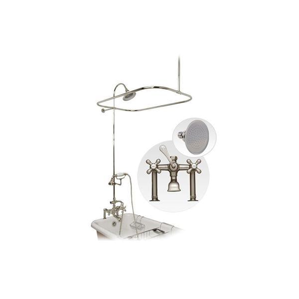 Maidstone - Deck Mount Shower Kit with Classic Spout Faucet