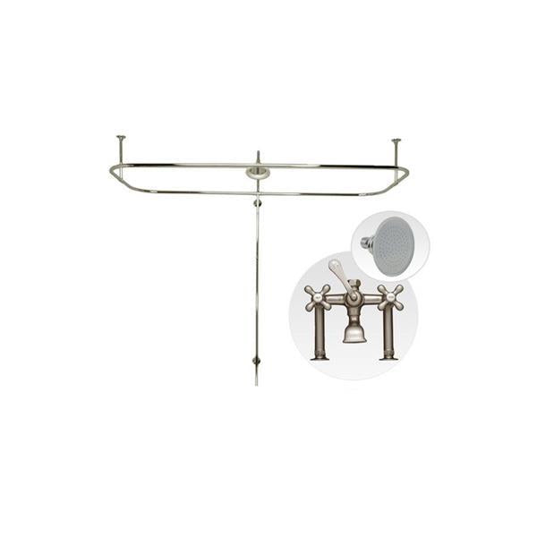 Maidstone - Side Deck Mount Shower Kit with Classic Spout Faucet