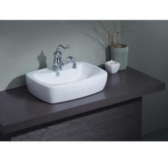 Cheviot - Thema Vessel Sink Single Hole Drilling - White