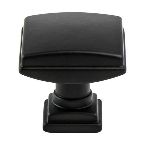 Berenson - Tailored Traditional Matte Black Knob