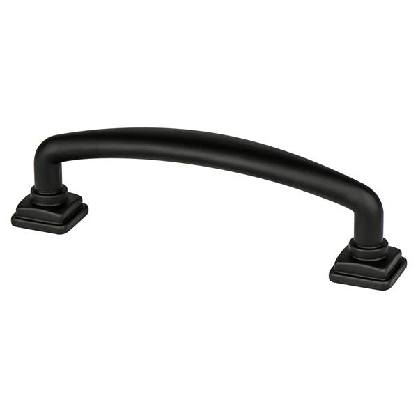 Berenson - Tailored Traditional 96mm CC Matte Black Pull