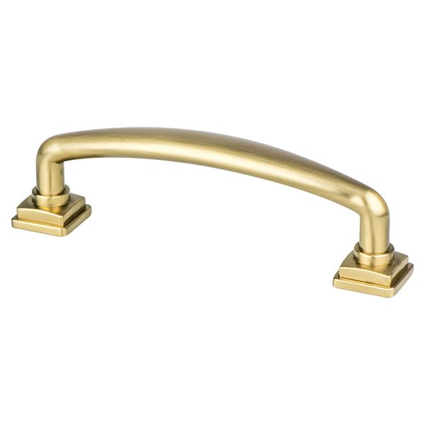 Berenson - Tailored Traditional 96mm CC Modern Brushed Gold Pull