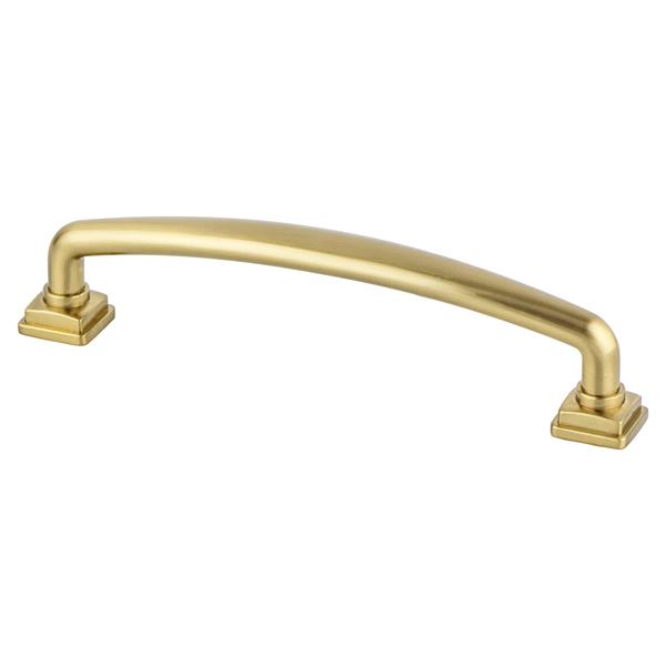 Berenson - Tailored Traditional 128mm CC Modern Brushed Gold Pull