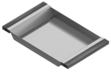 Stone Forest - Stainless Tray With Walnut Edging For Workstation Sinks