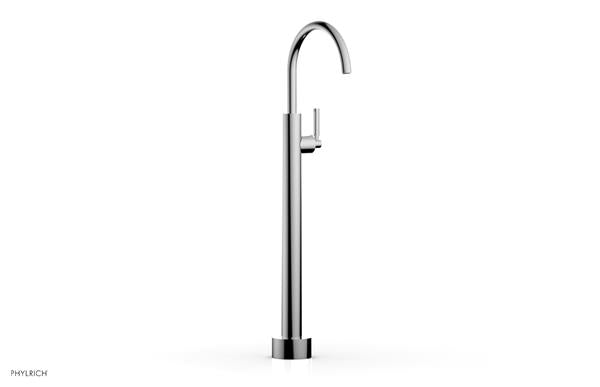 Phylrich - Basic Low Floor Mount Tub Filler - Lever Handle