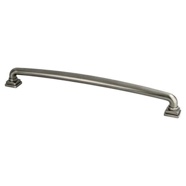 Berenson - Tailored Traditional 12 inch CC Vintage Nickel Appliance Pull